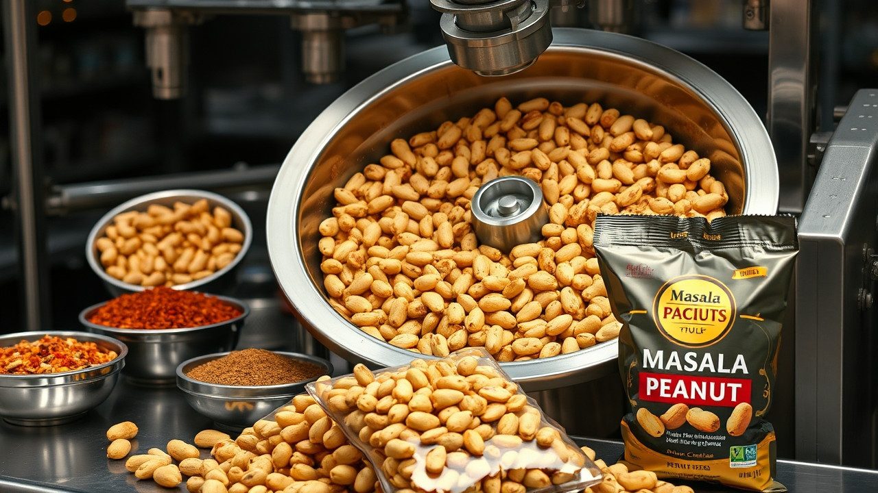 Masala Peanut Coating Machine Business