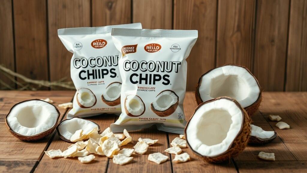 Coconut Chips Business packaging and fresh product display - mdnews.in